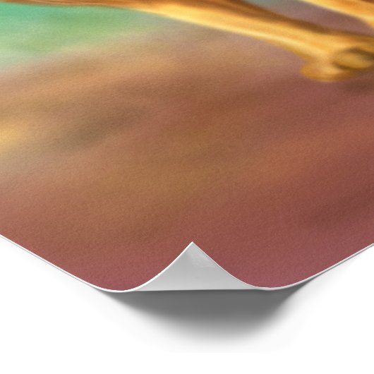 Durga Goddess Poster (Ecke)