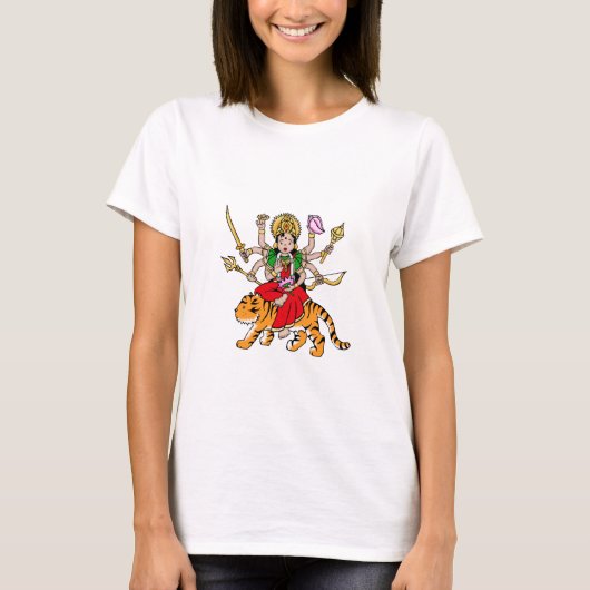 Durga Hindu Goddess T - Shirt (Vorderseite)