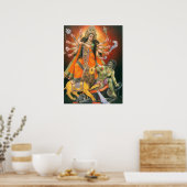 Durga Mahisasuramardini Poster (Küche)