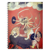 Durga - Mutter Göttin Notizblock (Vorderseite)