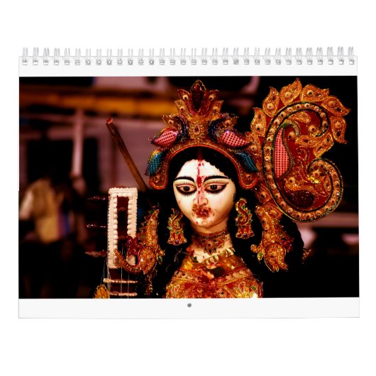 Durga Puja Kalender (Rückseite)
