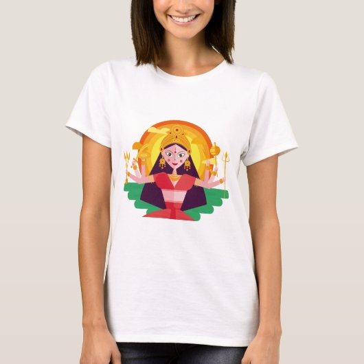 durga-puja-navaratri T-Shirt (Vorderseite)