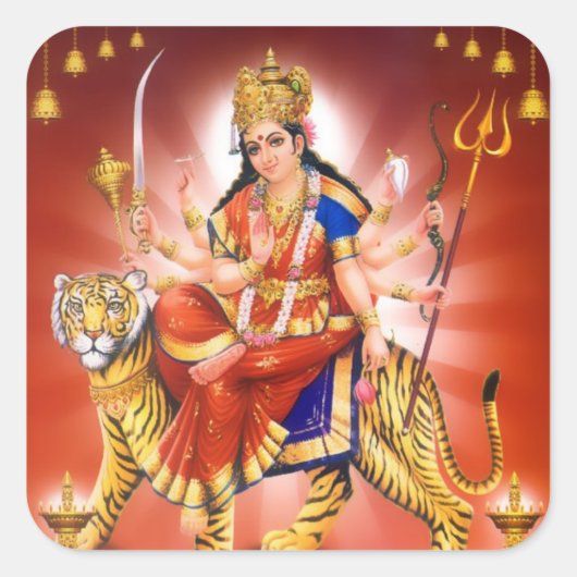 Durga Stickers (Vorderseite)