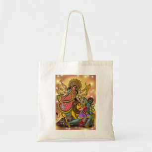 Durga tötet Mahishasura-Tragetasche Tragetasche