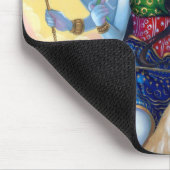 "Durga und der Tiger" Mousepad (Ecke)