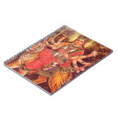 DURGA UND DER TIGER NOTIZBLOCK (Linke Seite)