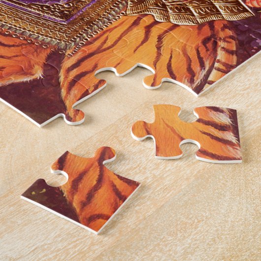 DURGA UND DER TIGER PUZZLE (Seite)