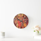 DURGA UND DER TIGER RUNDE WANDUHR (Zuhause)