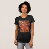 DURGA UND DER TIGER T-Shirt (Vorne ganz)