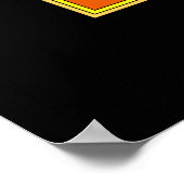 Durga Yantra Poster (Ecke)