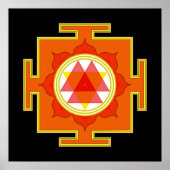 Durga Yantra Poster (Vorne)