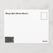 Durgin Park Boston Beanery Postkarte (Rückseite)