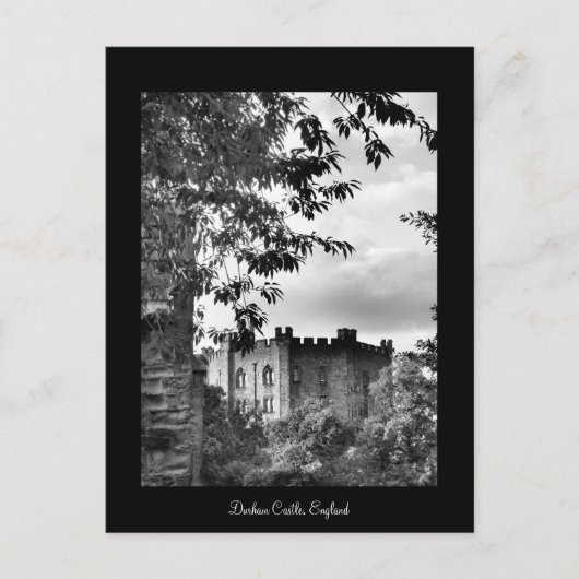Durham Castle Postkarte (Vorderseite)
