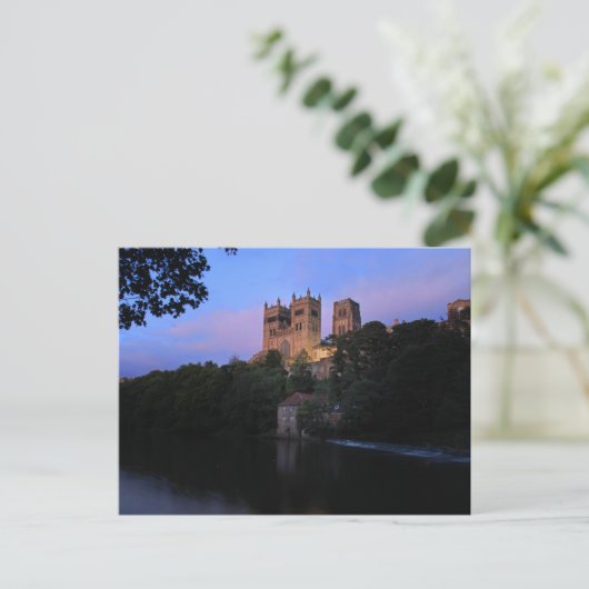 Durham Cathedral at Sunset Postkarte (Stehend Vorderseite)