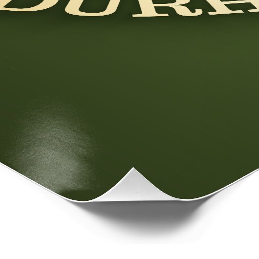 Durham Cathedral (rd) Poster (Ecke)