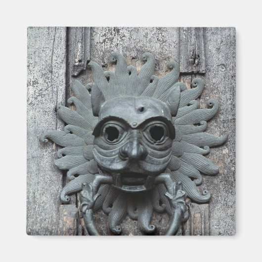 Durham Cathedral Sanctuary Knocker Magnet (Vorne)