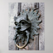 Durham Cathedral Sanctuary Knocker Poster (Vorne)