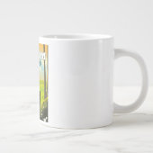 Durham England Reiseposter Jumbo-Tasse (Rechts)