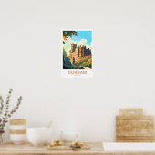 Durham England Travel Print Poster (Küche)