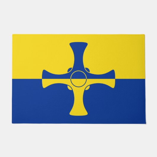 Durham Flag (Landkreis von England, UK) Fußmatte (Vorderseite)