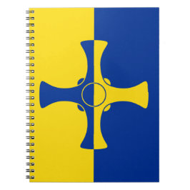 Durham Flag (Landkreis von England, UK) Notizblock