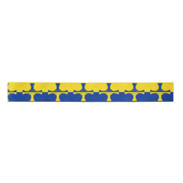 Durham Flag (Landkreis von England, UK) Satinband