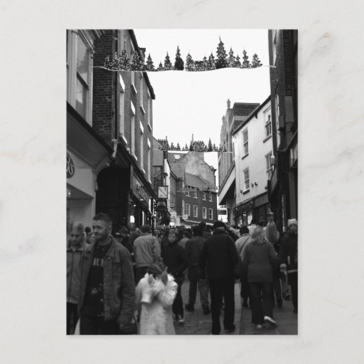 Durham High Street Postkarte (Vorderseite)