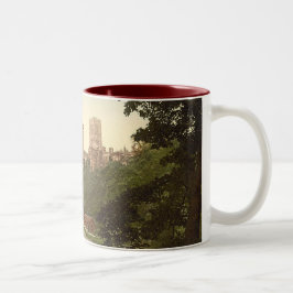 Durham-Kathedralen-Tasse Zweifarbige Tasse