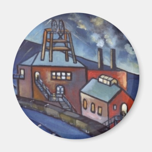 DURHAM MAIN COLLIERY MAGNET (Vorne)