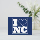 Durham (NC) Einladung Postkarte (Stehend Vorderseite)