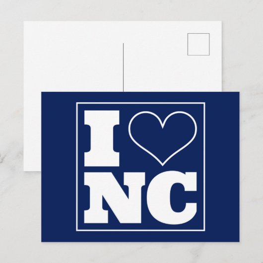 Durham (NC) Einladung Postkarte (Vorne/Hinten)