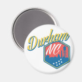 Durham, NC Magnet (Vorderseite/Rückseite)
