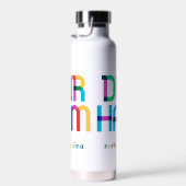 Durham North Carolina Mid Century, Pop Art, Trinkflasche (Rechts)