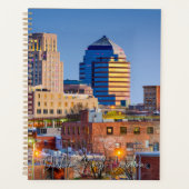 Durham North Carolina Skyline Kalenderplaner Planer (Vorderseite)