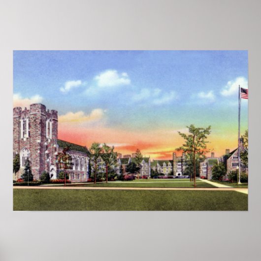Durham North Carolina Univ. Med School Poster (Vorne)