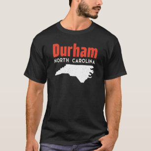 Durham North Carolina USA Staat America Travel T-Shirt