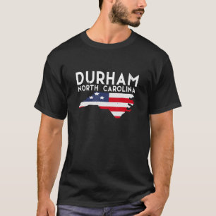Durham North Carolina USA Staat America Travel T-Shirt
