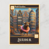Durham, North Carolina | VINTAG Postkarte (Vorderseite)