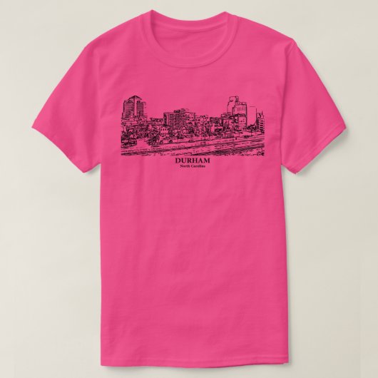 Durham North olina 1 T-Shirt (Design vorne)