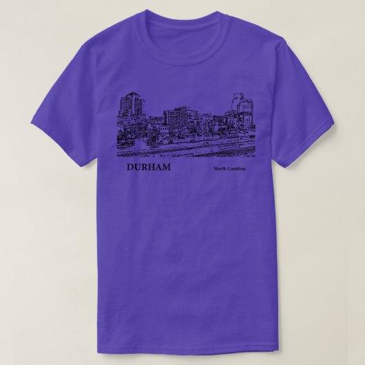 Durham North olina 4 T-Shirt (Design vorne)