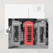 Durham Phonebox Postkarte (Vorne/Hinten)