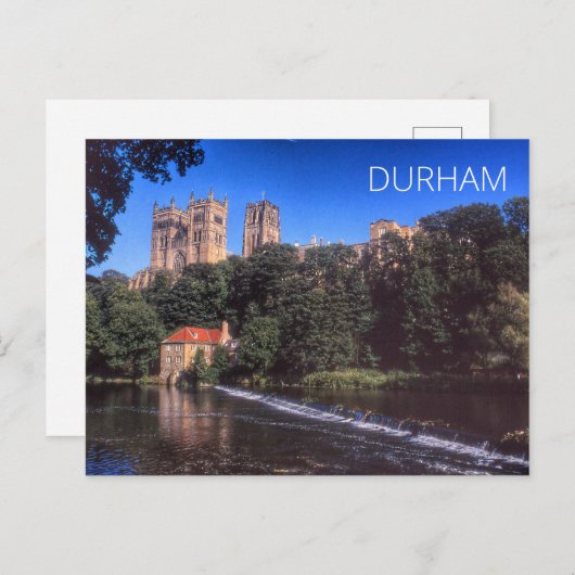 Durham Postkarte (Vorne/Hinten)