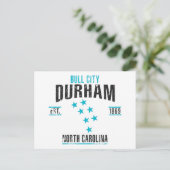 Durham Postkarte (Stehend Vorderseite)