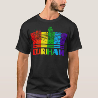 Durham Pride Durham LGBT-Geschenk LGBTQ Support-T- T-Shirt