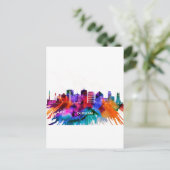 Durham Skyline Feiertagspostkarte (Stehend Vorderseite)