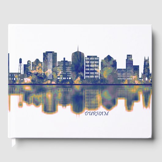 Durham Skyline Gästebuch (Vorderseite)