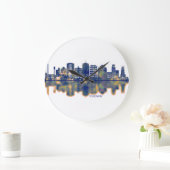 Durham Skyline Große Wanduhr (Zuhause)