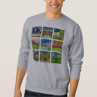 Durham-Uni-Strickjacke (Hügel) Sweatshirt