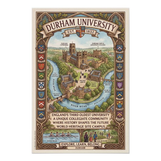 Durham University  Poster (Vorderseite)