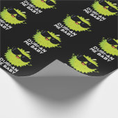 Duri-an-Me Baby Funny Durian Frucht Pun Dark BG Geschenkpapier (Ecke)